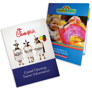 9 x 12 Pocket Folders