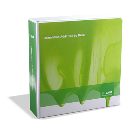 BASF entrapment binder — front view