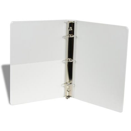Personal Progress entrapment binder — inside view