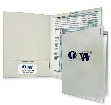 Tax Folders & Report Covers