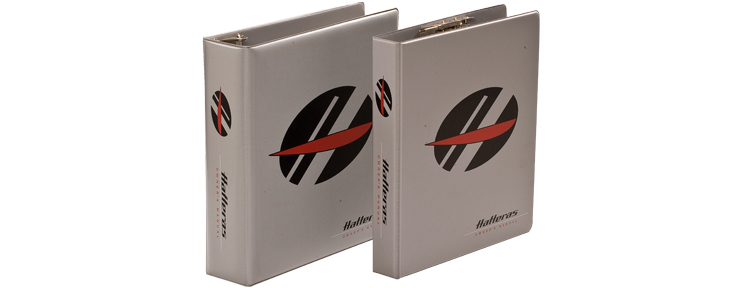 Vinyl binder colors and options